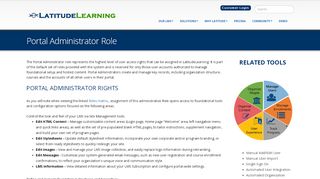 
                            3. Portal Administrator Role - Latitude Learning