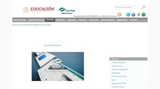 
                            1. Portal Alumno (SAE) - conalep.edu.mx