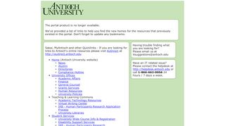 
                            3. Portal - Antioch University