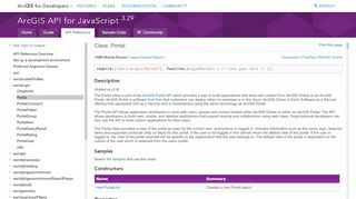 
                            1. Portal | API Reference | ArcGIS API for JavaScript 3.29