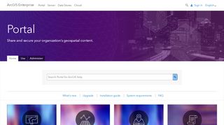 
                            1. Portal | ArcGIS Enterprise