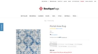 
                            5. Portal Area Rug - Boutique Rugs