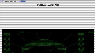 
                            7. PORTAL - ASCII ART