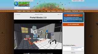 
                            8. Portal Blocks 2.0 Minecraft Mod