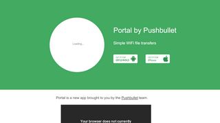 
                            6. Portal by Pushbullet