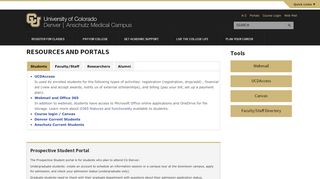 
                            9. Portal | Current Students | University of Colorado Denver