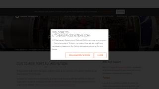 
                            5. Portal Customer Help - Collins Aerospace - UTC Aerospace Systems