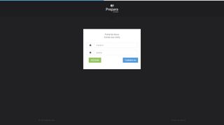 
                            2. Portal do Aluno Prepara: Login