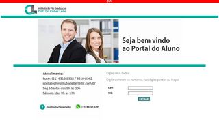 
                            7. Portal do Aluno - visas.icleber.escolavirtual.net.br