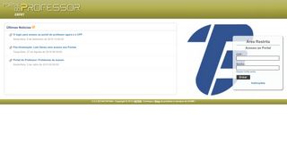 
                            2. Portal do Professor - CEFET - Login