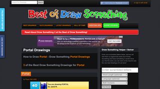 
                            5. Portal Drawings - How to Draw Portal in Draw Something - The Best ...