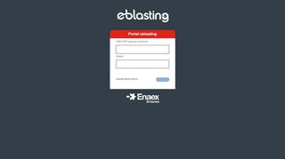 
                            8. Portal eblasting - Login