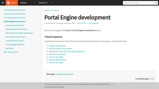 
                            2. Portal Engine development | Kentico 11 Tutorial