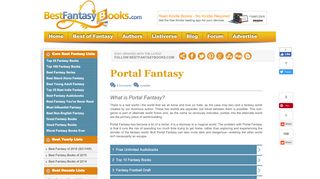 
                            5. Portal Fantasy | Best Fantasy Books