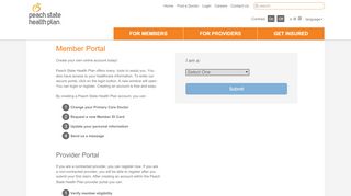 
                            5. Portal for Members | Login | Peach State Health Plan