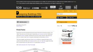 
                            2. Portal frame - Designing Buildings Wiki