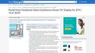
                            4. Portal from Facebook Video Conference Smart 10