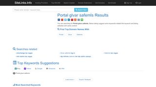 
                            8. Portal glvar safemls Results For Websites Listing - SiteLinks.Info
