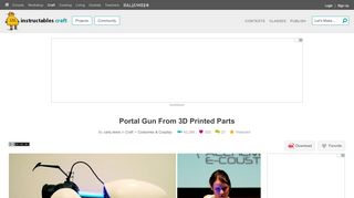 
                            9. Portal Gun From 3D Printed Parts: 8 Steps (with Pictures) - Instructables