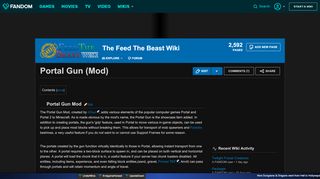 
                            9. Portal Gun (Mod) | Feed The Beast Wiki | FANDOM powered ...