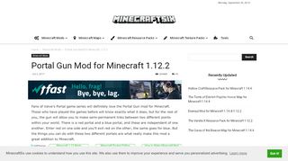 
                            7. Portal Gun Mod for Minecraft 1.12.2 | MinecraftSix