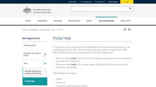 
                            4. Portal Help | Australian Taxation Office - ATO