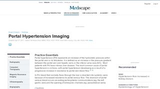 
                            5. Portal Hypertension Imaging: Practice Essentials, Radiography ...