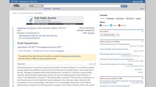 
                            1. Portal Hypertension - NCBI