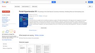 
                            7. Portal Hypertension VI: Proceedings of the Sixth Baveno Consensus ...