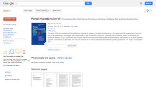 
                            8. Portal Hypertension VI: Proceedings of the Sixth Baveno ...