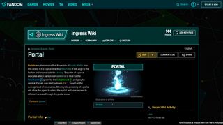 
                            1. Portal | Ingress Wiki | FANDOM powered by Wikia