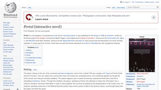 
                            10. Portal (interactive novel) - Wikipedia