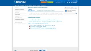 
                            4. Portal Internet Banrisul | Concurso Público Banrisul