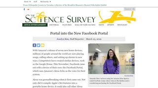 
                            9. Portal into the New Facebook Portal – The Science Survey