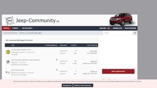 
                            7. Portal | Jeep Community - das Jeep Forum Online