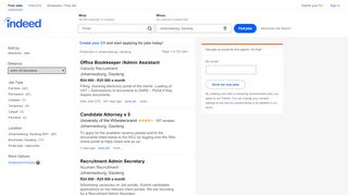 
                            2. Portal Jobs in Johannesburg, Gauteng - August 2019 | Indeed.co.za