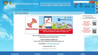 
                            3. Portal Kerajaan Negeri Selangor Darul Ehsan