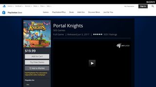 
                            9. Portal Knights on PS4 | Official PlayStation™Store US