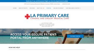 
                            7. Portal | LA PRIMARY CARE New Orleans, LA, Chronic, Family, and ...