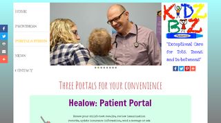 
                            2. Portal Links - Kidz Biz Pediatrics