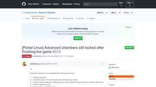 
                            8. [Portal Linux] Advanced chambers still locked after finishing the game ...