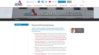 
                            1. Portal Login - Asahi America