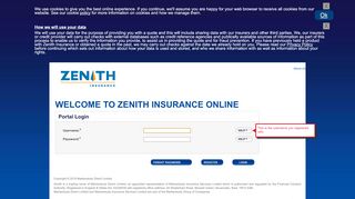 
                            9. Portal Login - Zenith Insurance