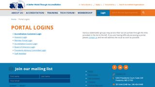 
                            1. Portal Logins - American Association for Laboratory ...