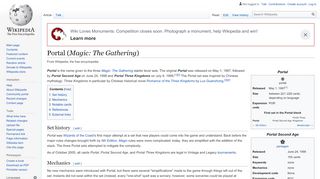 
                            3. Portal (Magic: The Gathering) - Wikipedia