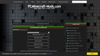 
                            9. Portal Map Map For Minecraft 1.15, 1.14.4 | PC Java Mods