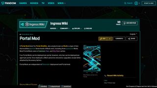 
                            9. Portal Mod | Ingress Wiki | FANDOM powered by Wikia