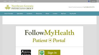 
                            3. Portal - Northeast Georgia Physicians Group