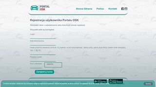 
                            3. Portal OSK: Ustawianie hasła użytkownika