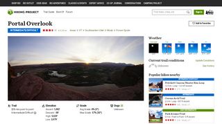 
                            5. Portal Overlook Hiking Trail, Moab, Utah - Hiking Project